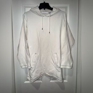 Chaus Men's White Hoodie Sweater. Size M. VGUC